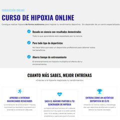 Curso de hipoxia de Xinergia top (español)